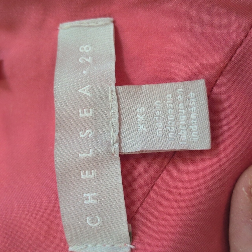 Chelsea 28 Flutter Cap Sleeve Spaghetti Strap Maxi-Dress "Pink Rapture" - Picture 14 of 16